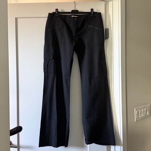 Forever 21 Black Wide Leg Trousers Size L